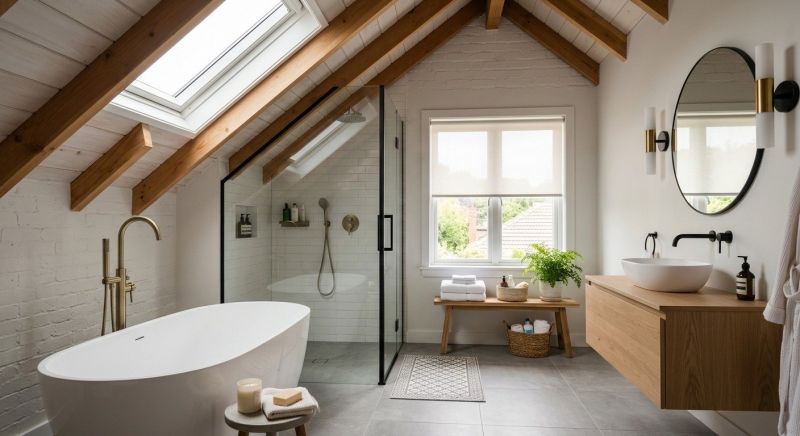 Attic Bathroom Remodeling in Mercer County, PA
