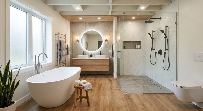 Basement Bathroom Remodeling in Mercer County, PA
