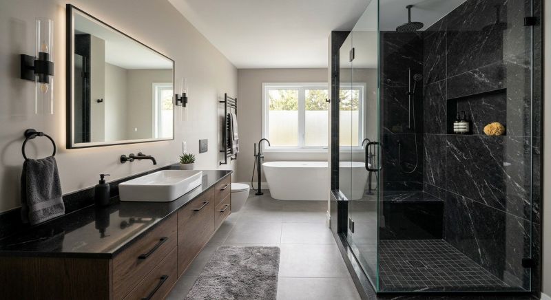 Granite Shower Installation in Mercer County, PA