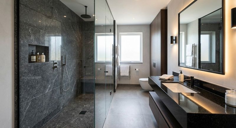 Granite Shower Installation in Mercer County, PA