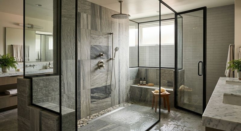 Shower Enlargement in Andover, OH
