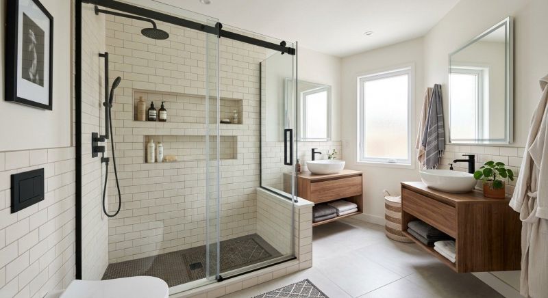 Tub To Shower Conversion in New Wilmington, PA