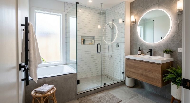 Tub To Shower Conversion in Trumbull County, OH